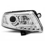 Тунинг фарове с LED светлини за Audi A6 C6 04.2004-2008 седан/комби