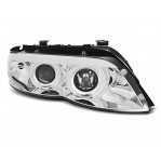 Тунинг фарове с CCFL ангелски очи и LED лента за BMW X5 E53 11.2003-2006