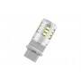 Комплект 2 броя LED лампи Osram тип P27/7W 6000K, 12V, 2.5W, W2.5x16q - 1