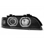 Тунинг фарове с LED ангелски очи за BMW E39 09.1995-05.2003 седан/комби - 1